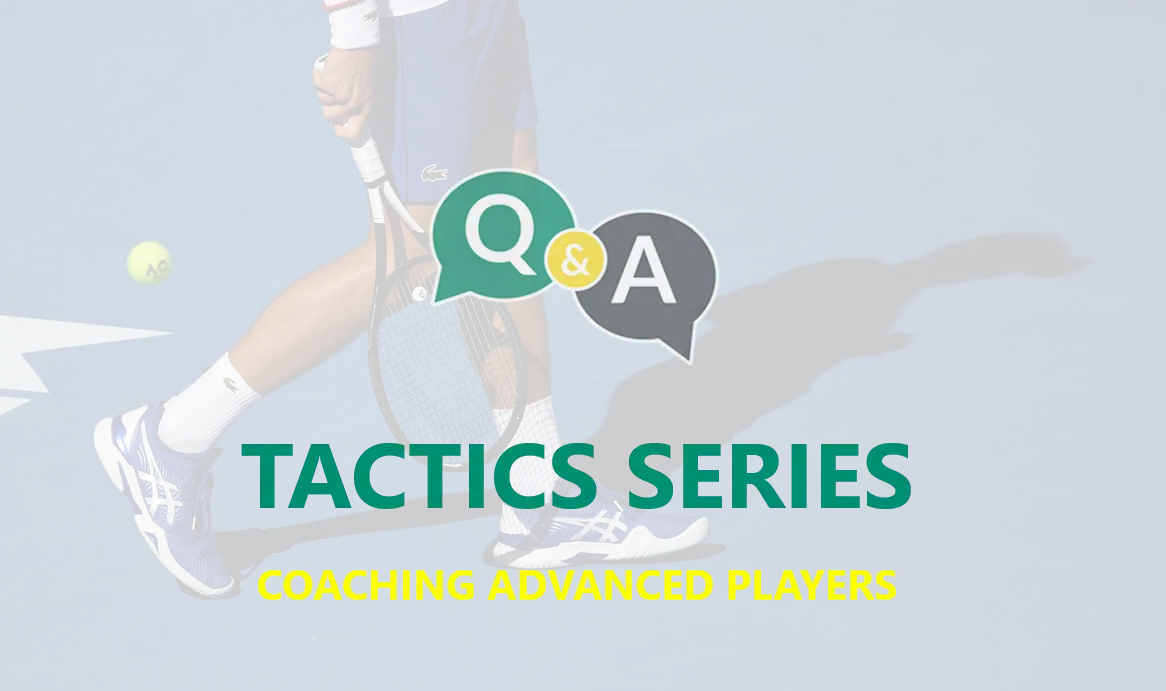 Strategy and tactics for advanced tennis players 'Davit Karapetyan'